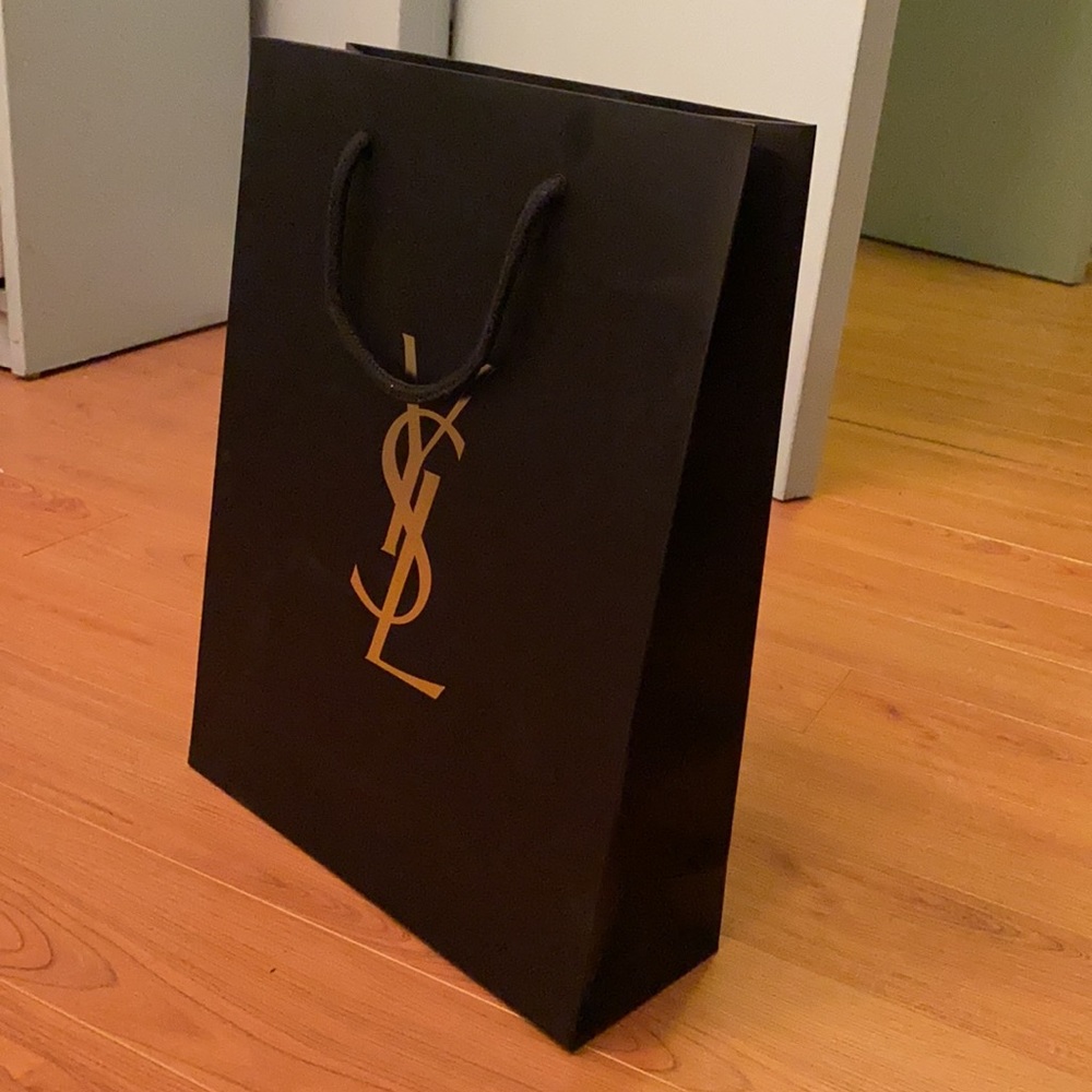 YSL Black Gift Bag